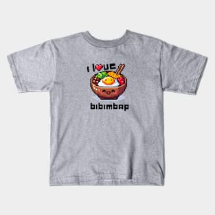 I Love Bibimbap Kids T-Shirt